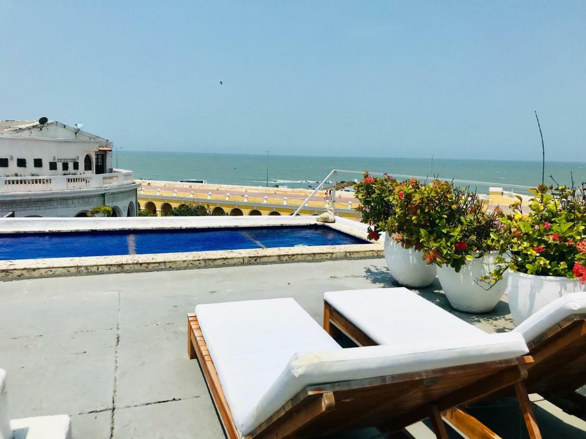 Apartamento Penthouse Caribbean View And Private Pool, Cartagena Exterior foto